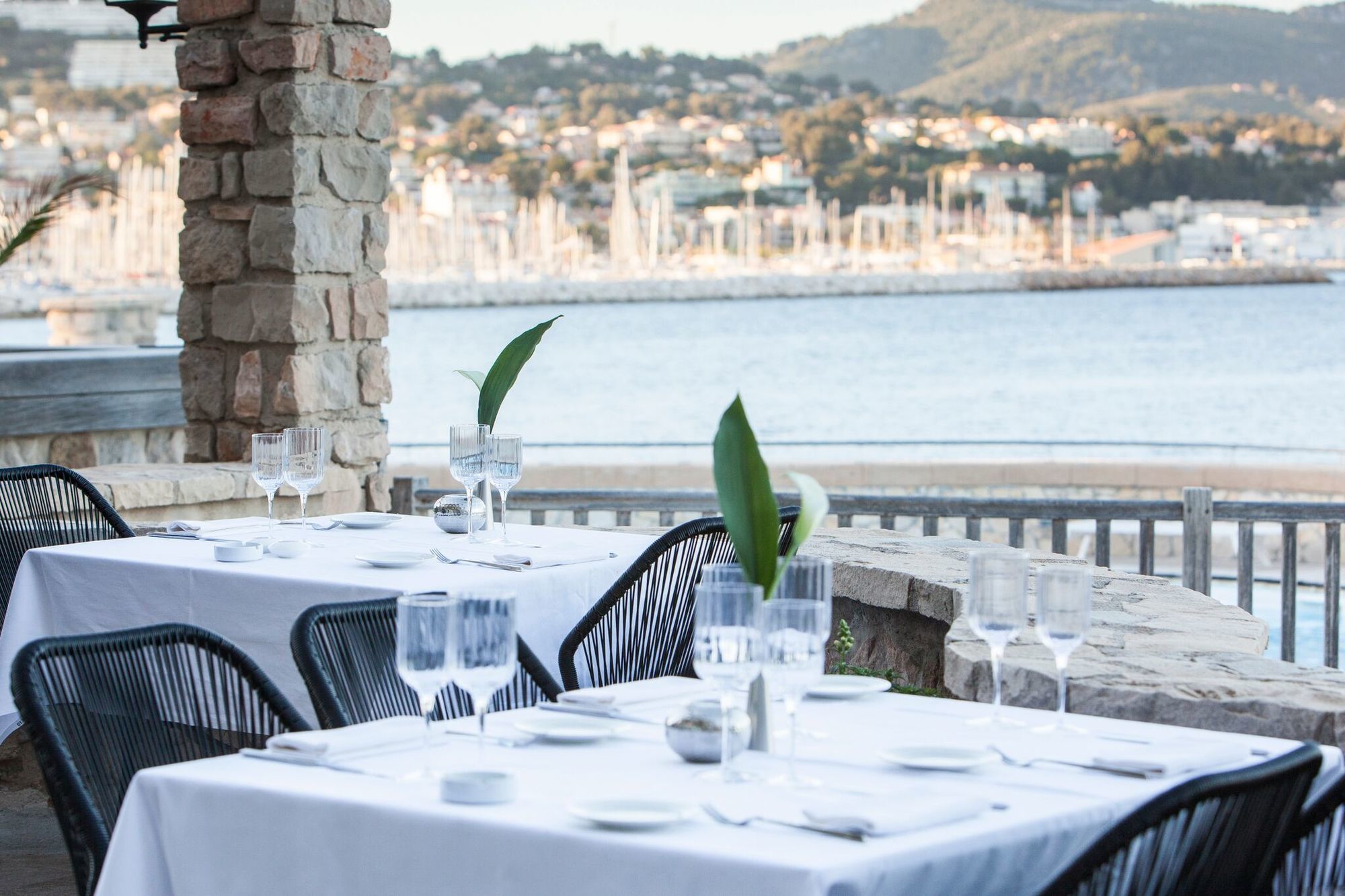 Hotel Delos - Ile De Bendor Bandol Restaurant photo